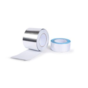 Nastro adesivo coprigiunto in alluminio liscio